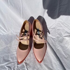 Prada Mary Jane Block Heels